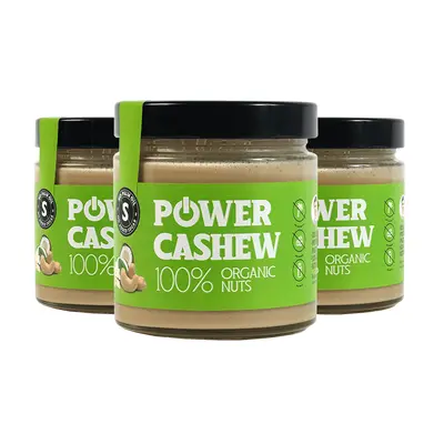 Powerlogy BIO Cashew Cream 330 g Triple Pack