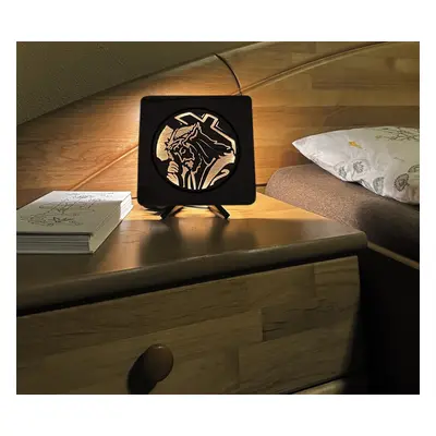 Li-Go "Ježíš a kříž" lampa 19x19cm provedení povrchu: dub B