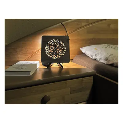 Li-Go "Strom života" lampa 19x19cm provedení povrchu: dub B