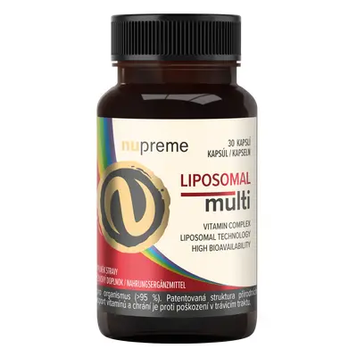 Liposomal Multivitamin 30 kapslí NUPREME