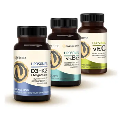 Liposomal Vit. C+Vit. B12+D3/K2 NUPREME