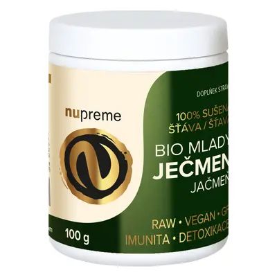 Mladý ječmen premium 100 g BIO NUPREME