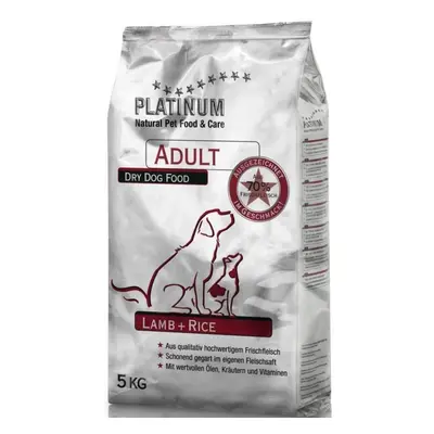 Platinum Natural Adult Lamb & Rice 5 kg