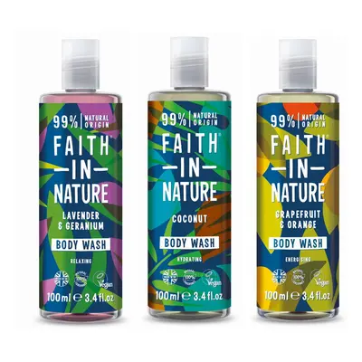 Faith in Nature Sprchový gel mix 100 ml