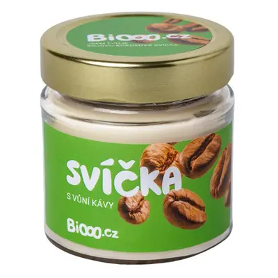 BiOOO Sojovo-kokosová svíčka Káva 170 ml