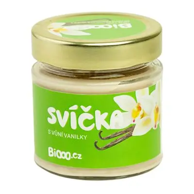 BiOOO Sojovo-kokosová svíčka Vanilka 170 ml