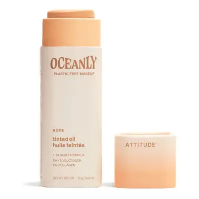 Attitude Tuhé tónující olejové sérum Oceanly - Nude 12 g