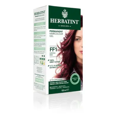 HERBATINT Permanentní barva na vlasy červená henna FF1 150 ml