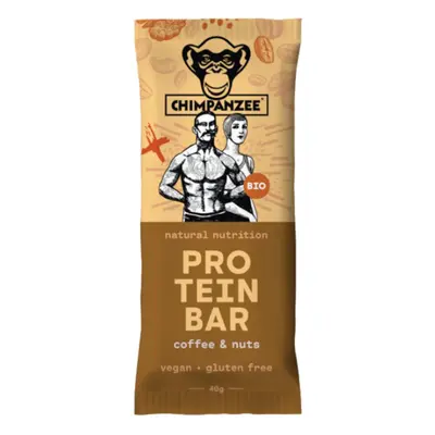 Chimpanzee Protein bar bio, coffee-nuts 40 g