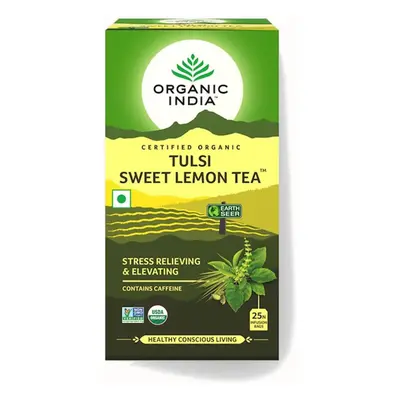 Organic India Čaj Tulsi Sweet Lemon, bio 32,4 g, 25 ks