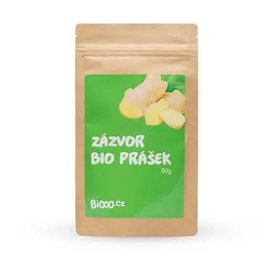 BiOOO Zázvor BIO prášek 80 g