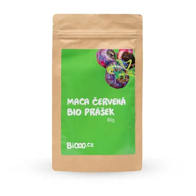 BiOOO Maca červená BIO prášek 80 g