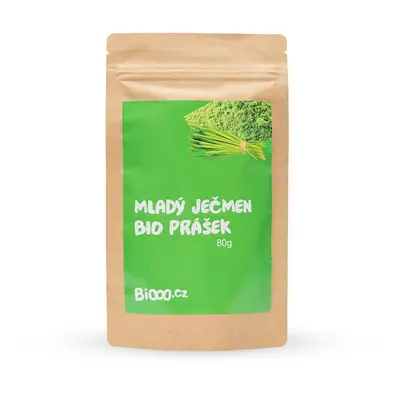 BiOOO Mladý ječmen BIO prášek 80 g