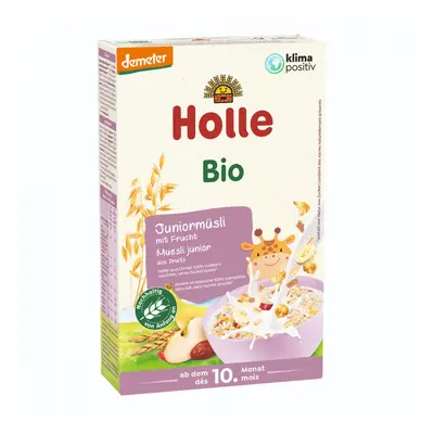 Holle Bio Junior musli 3 zrnné s ovocem 250 g