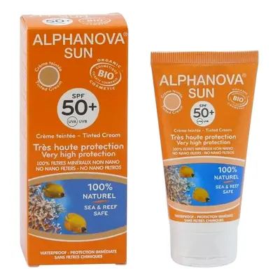 Alphanova SUN Opalovací tónovací krém SPF 50+ 50 g