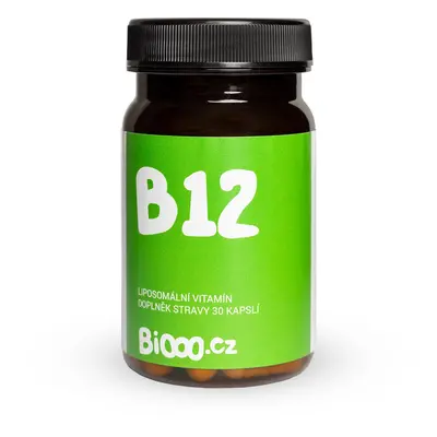 BiOOO Vitamin B12 liposomální 30 ks, 20,4 g