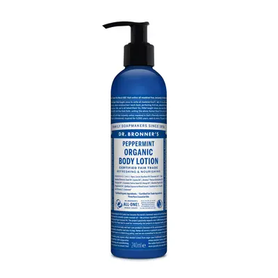 Dr. Bronner's Tělové mléko Peppermint 240 ml