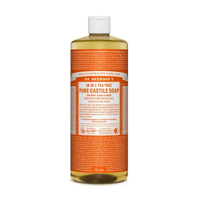 Dr. Bronner's Tekuté universální mýdlo ALL-ONE!, Teatree 945 ml