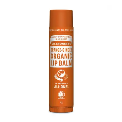 Dr. Bronner's Balzám na rty Orange Ginger 4 g