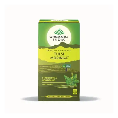 Organic India Čaj Tulsi Moringa, bio 36 g, 25 ks