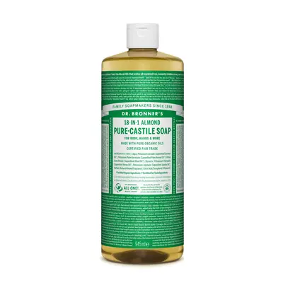 Dr. Bronner's Tekuté universální mýdlo ALL-ONE!, Almond 945 ml