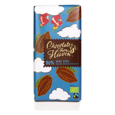 Chocolates from Heaven BIO hořká čokoláda Peru 80% 100g