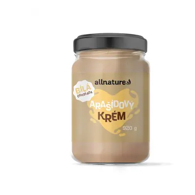 Allnature Allnature Arašídový krém s bílou čokoládou, 920 g