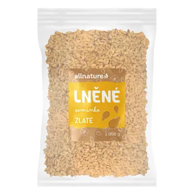 Allnature Allnature Lněné semínko zlaté, 1000 g