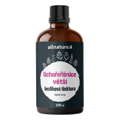 Allnature Allnature Lichořeřišnice větší bezlihová tinktura, 100 ml