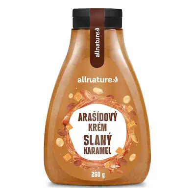 Allnature Allnature Arašídový krém - slaný karamel, 260 g