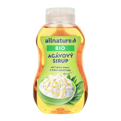 Allnature Allnature Agávový sirup BIO, 250 ml