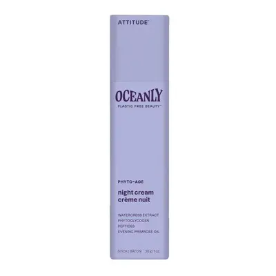 Attitude Tuhý noční krém proti stárnutí pleti ATTITUDE Oceanly s peptidy 30 g