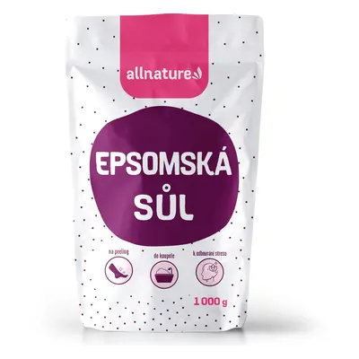 Allnature Allnature Epsomská sůl, 1000 g