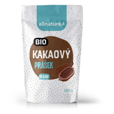 Allnature Allnature Kakaový prášek BIO RAW, 100 g