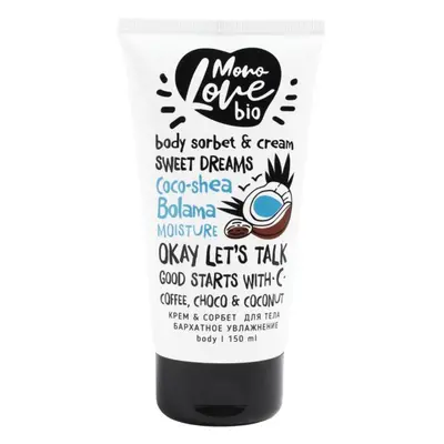 Bisou BISOU - Bio MonoLove - Сoco-Shea Bolama hydratační tělový krém, 150ml