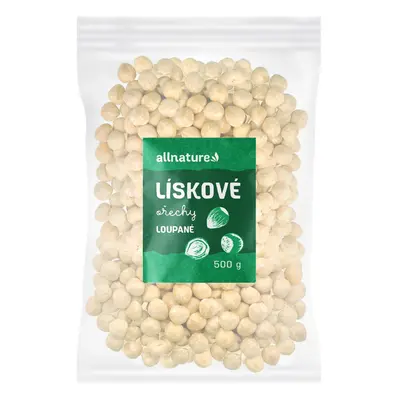 Allnature Allnature Lískové ořechy loupané, 500 g