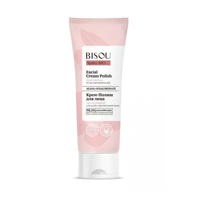 Bisou BISOU Pleťový peeling - Hydratační - pro suchou a citlivou pleť, 110 ml