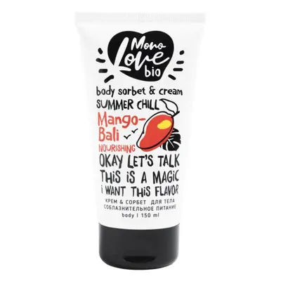 Bisou BISOU Bio MonoLove - Mango-Bali výživný tělový krém, 150ml