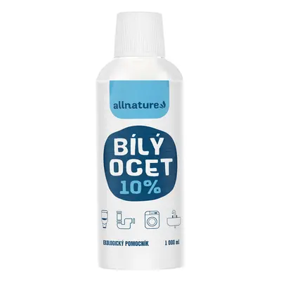 Allnature Allnature Bílý ocet 10%, 1 l