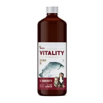 Akinu Akinu Vitality lososový olej, 1 l