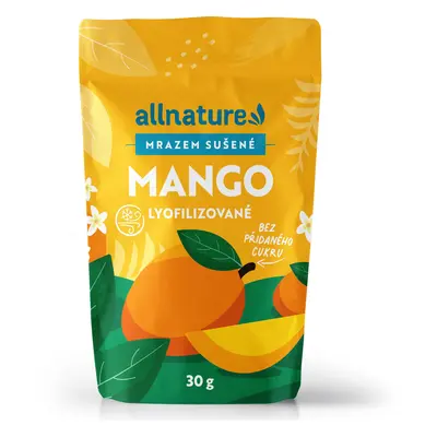 Allnature Allnature Mango sušené mrazem, 30 g