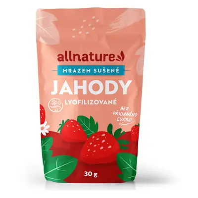 Allnature Allnature Jahody sušené mrazem, 30 g