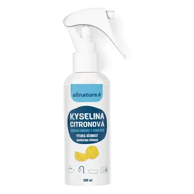 Allnature Allnature Kyselina citronová ve spreji, 500 ml