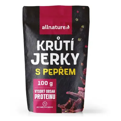 Allnature Allnature TURKEY pepper Jerky, 100 g