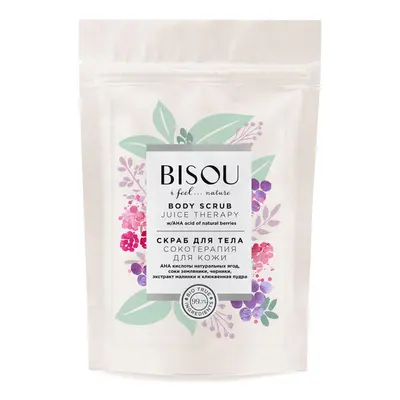 Bisou BISOU Tělový peeling - Juice therapy, 200g