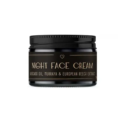 Goodie GOODIE Night Face Cream - Noční krém s avokádovým olejem, muraja a extraktem z buku lesní