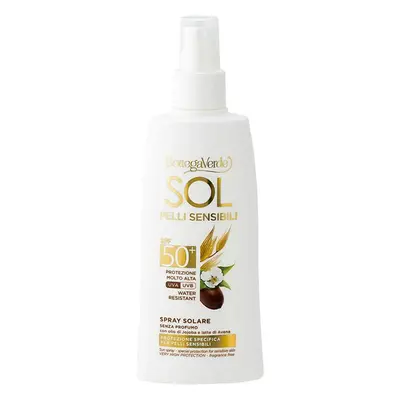 Bottega Verde Bottega Verde SOL Voděodolný sprej na opalování SPF 50+ na citlivou pokožku, 200ml