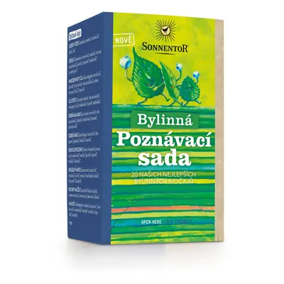 Sonnentor Bylinná poznávací sada bio 28,5g porc. dvoukomorový