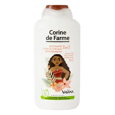 Corine de Farme Corine de Farme 3v1 Sprchový gel, šampon a pěna do koupele - Vaiana Disney, 500m