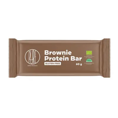 BrainMax Pure BrainMax Pure Proteinová tyčinka Brownie BIO, 60 g